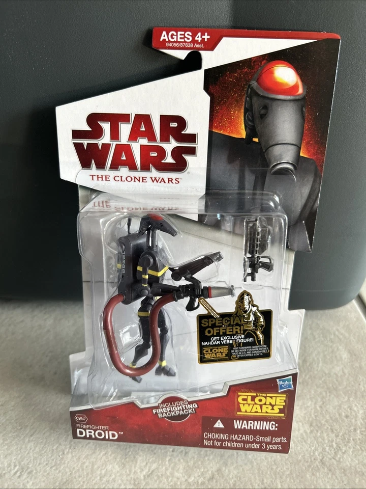 Hasbro Star Wars Clone Wars Firefighter Droid (CW47) 2009 - Imagem 3 de 4