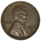 1931-D Lincoln Wheat Cent Penny Fine Better Date US Coin - 2246