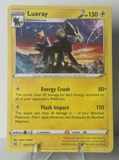 Pokémon TCG - Luxray - 051/172 - Brilliant Stars - Mint Non-Graded