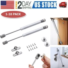 1-10PCS Door Hinge Gas Spring Strut Prop Shock Lift Kitchen Cabinet Hydraulic US