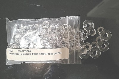 #ad #ad NEW Drapery Hardware Universal Baton Adapter Ring Lot of 25 Fast Shipping $7.95