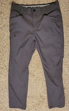 Orvis Tech Pants Mens 34x30 Nylon Stretch Forge Iron Gray Fishing Hiking