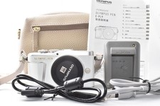 MINT w/Case Olympus PEN E-PL10 16.1MP White Digital Camera - 1100 count 437