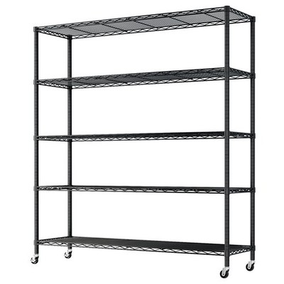 73'' H X 46 W X 18'' D Metal Wire Shelving Unit Storage Shelves Heavy Duty