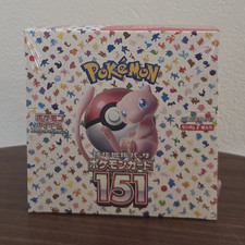 Pok mon TCG Pok mon Card 151 SV2a Japanese Booster Box Mew 2023 SEALED