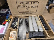 Vintage Marx Santa Fe El Capitan Passenger Set - Untested With Original Box