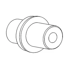 Support Assembly Pin - ZF Axle fits John Deere 6320 6420 7210 7410 7520 L111817