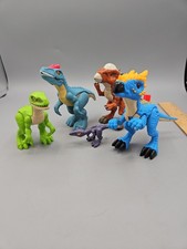 Jurassic World Baby Fisher Price IMAGINEXT Dinosaur T-Rex lot of 5
