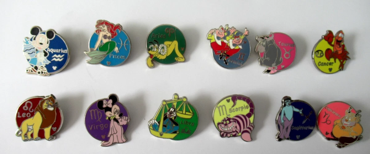 disney zodiac pins products for sale | eBay