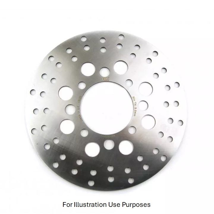 EBC MX/ATV/END Solid FR Brake Disc FRHS for Yamaha YFM 600 Grizzly Hunting 2000