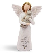 Cat Memorial Gifts for Loss of Cat, Pet Loss Sympathy Gift, Pet Cat Gray Cats