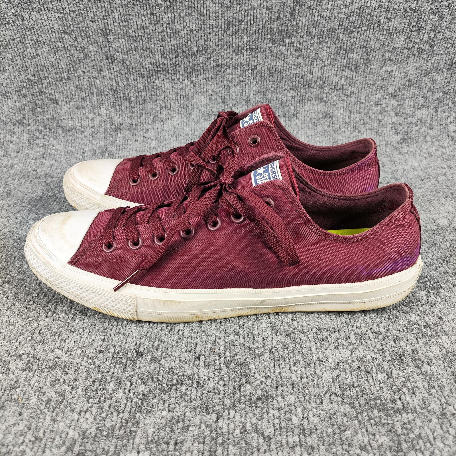 Converse Chuck Taylor All Star 2 Shoes Mens Size 13 Red Canvas Sneakers 150150C