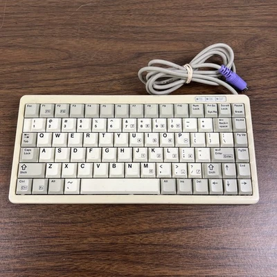 Cherry Keyboard Vtg ML4100 D-91275 Compact Mechanical PS2 Serial Czech Republic - image 1 of 4
