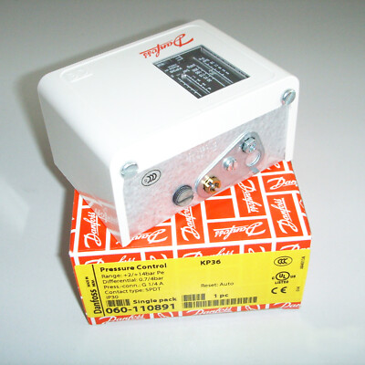 確認用80番 Amazon.com: Danfoss Pressure Switch KP36 060-110891, New in Box