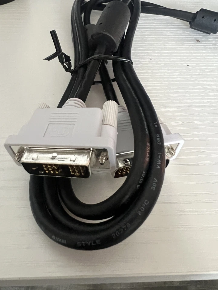 DVI-D TO DVI-D Cable Male To Male Single Link 18 +1 Pin (Pack of 2) - Image 2 of 2