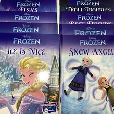 Lot Of 8 Disney Frozen Story Reader: Me Reader Books