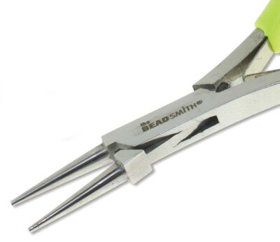Micro Fine Narrow Round Nose Pliers 55249 Beadsmith Stainless Steel