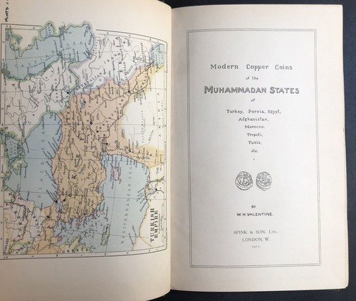 W H Valentine / Modern Copper Coins of the Muhammadan States of Turkey 1st 1911 - Picture 2 of 4