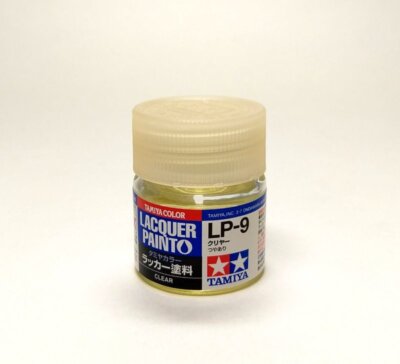 TAMIYA Model Color Lacquer Paint LP-9 Clear 10ml 82109