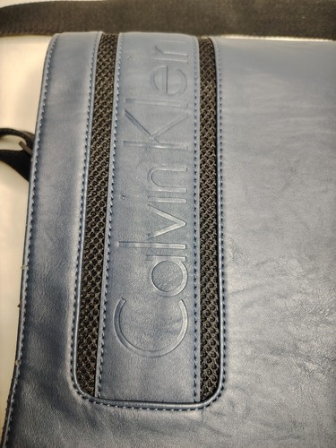CK CALVIN KLEIN BORSA TRACOLLA PC NOTEBOOK LAPTOP BLU - Afbeelding 2 van 14