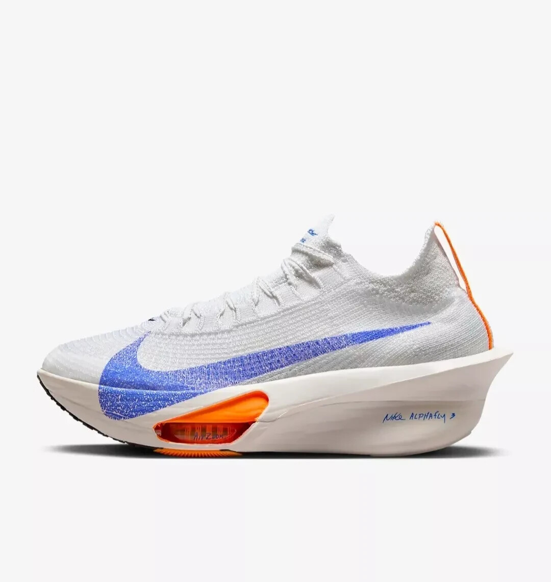 Nike Air Zoom Alphafly Next% 3 FP White Blue Orange HF7356 900 