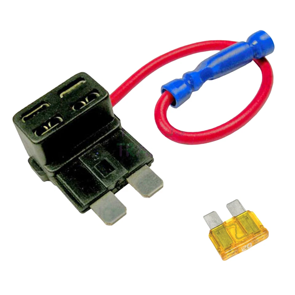 DH & JS Add A Circuit Fuse Tap Piggy Back Standard Blade Fuse Holder ATO ATC 12v 24v