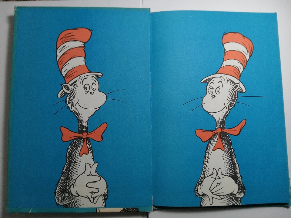 Scarce 1st State 1st/1st Ed ~The Cat In The Hat ~ Dr. Seuss RARE NO COPYRIGHT - Image 2 of 4