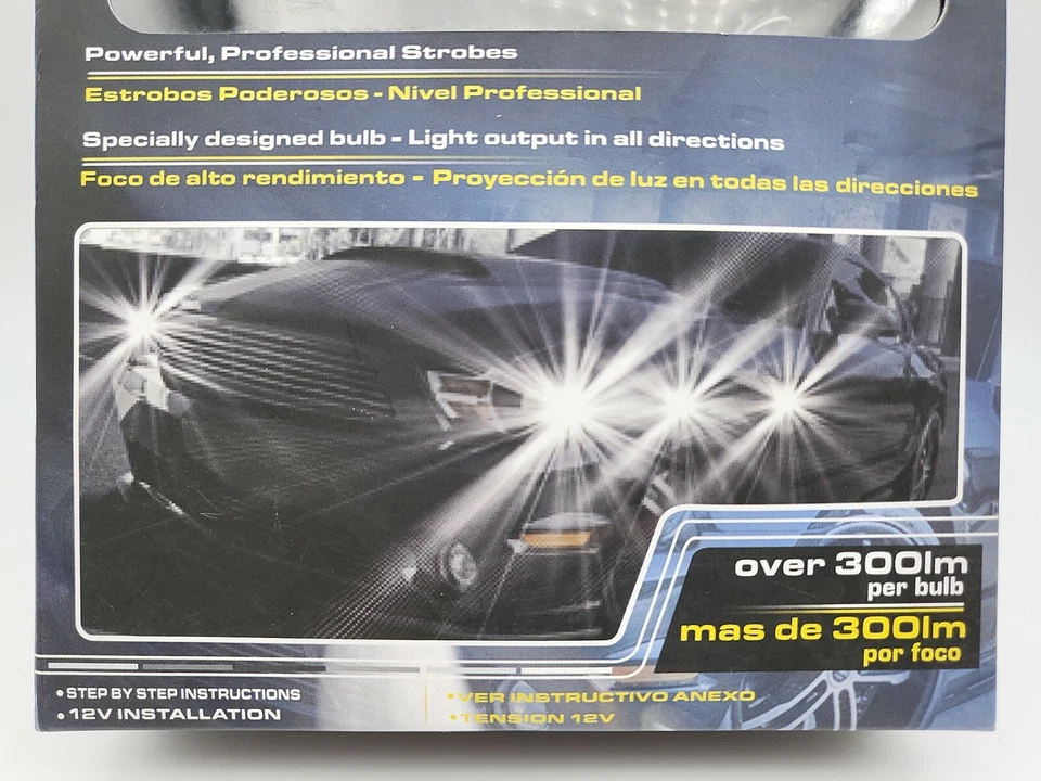 EVO Formance LED Cop Strobe Lights Kit, Ultra White, 2-Pack for Car-Truck - Image 3 of 4