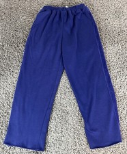 Alfred Dunner Pull-On Pants Womens 10 Saphire Blue Elastic Waist Comfort Fit