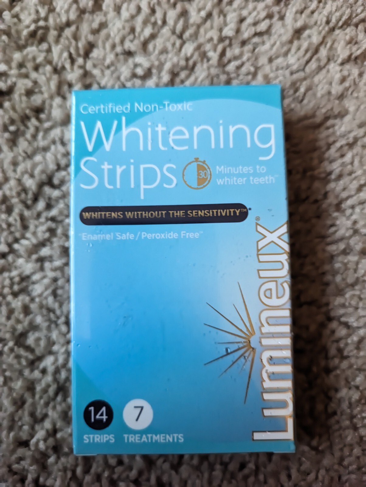 Luminex Whitening Strips 7 Treatments 14 Strips Enamel Safe Exp 10/24 Or 11/24 eBay