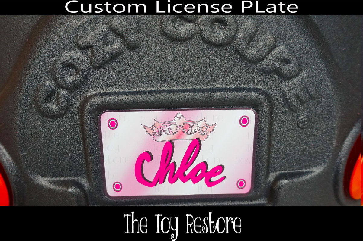 little tikes princess cozy coupe stickers