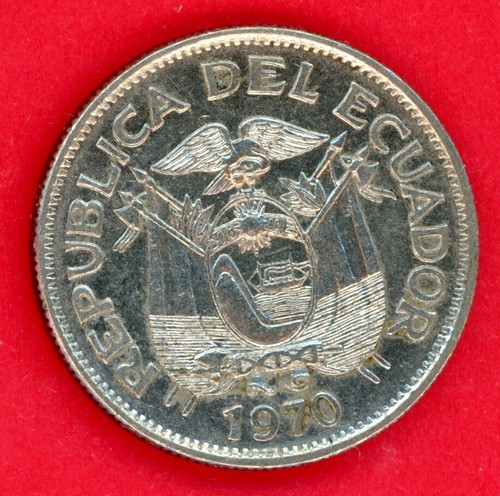 ECUADOR 1 SUCRE 1970 KM 78b AU.
