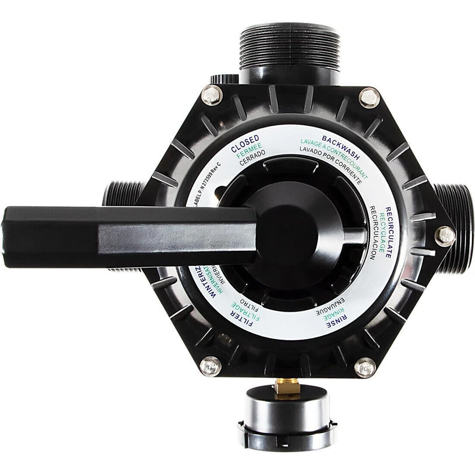 Replacement Part for 262506 1-1/2-Inch 6-Way Clamp Style Valve For Spa Filter - Image 2 of 4