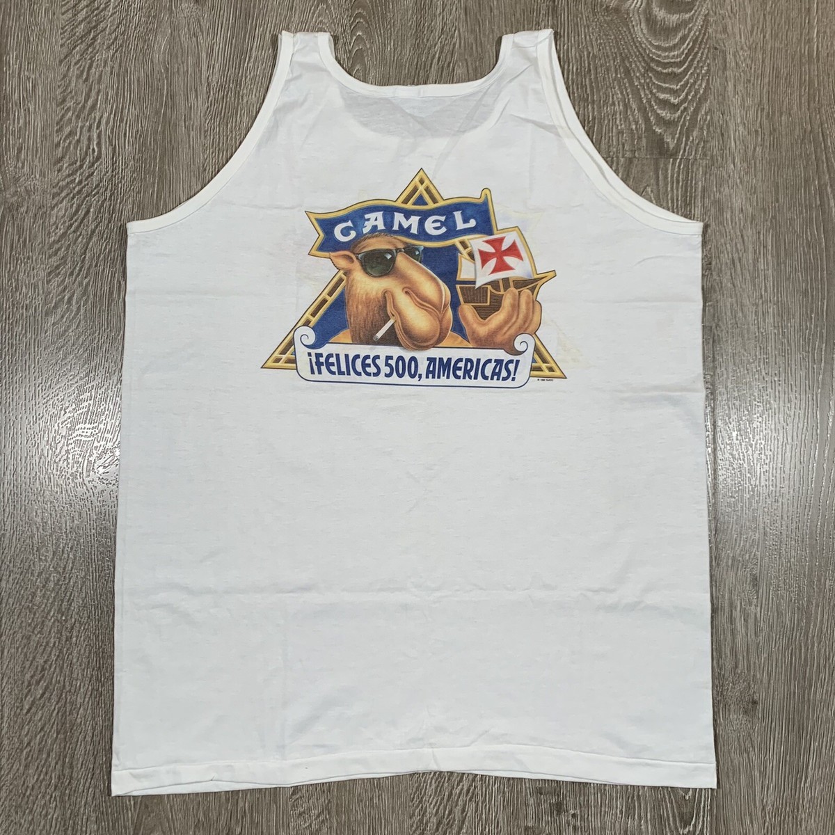 90s Camelキャメル  オフィシャルtシャツ　タンクトップ　ヴィンテージ 90s Camelキャメル オフィシャルtシャツ タンクトップ