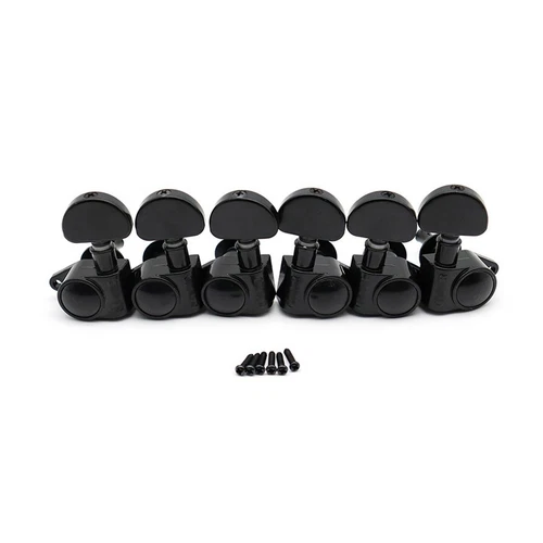 Guitar Tuning Pegs Tuners Machine Head 3R3L ROTOMATIC For LP Custom SG Black
