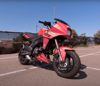 Mininja Z125 Front cowl kit reviving GPZ900R without paint | eBay