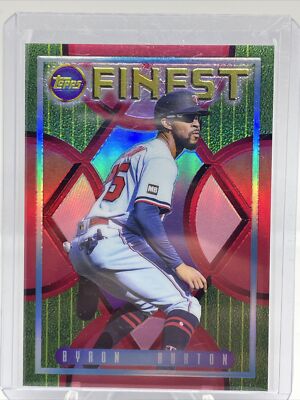 2022 Topps Finest Flashbacks Byron Buxton Red 3/5