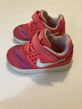 Toddler Size 5C Nike Downshifter 7 869971-600 Running Pink White Shoes Sneakers