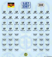 2387 - Decals Deutsche Reichsbahn und Post 1:...