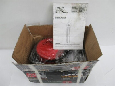 Torin TR9020, 2 Ton Chain Block Hoist, 8' Lift
