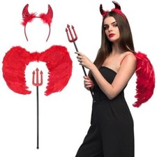 Winged Devil Set - Boland Adult Fancy Dress