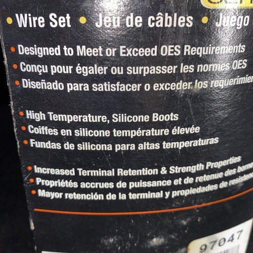 Spark Plug Wire Set-8mm Professional Series Autolite Premium 97047 Damaged Box - Picture 3 of 7