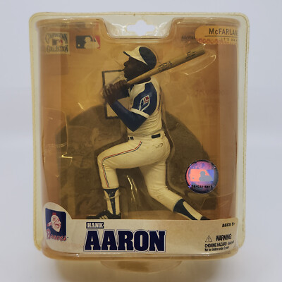 McFarlane Cooperstown MLB Figure Series - Hank Aaron - MOC MIP New