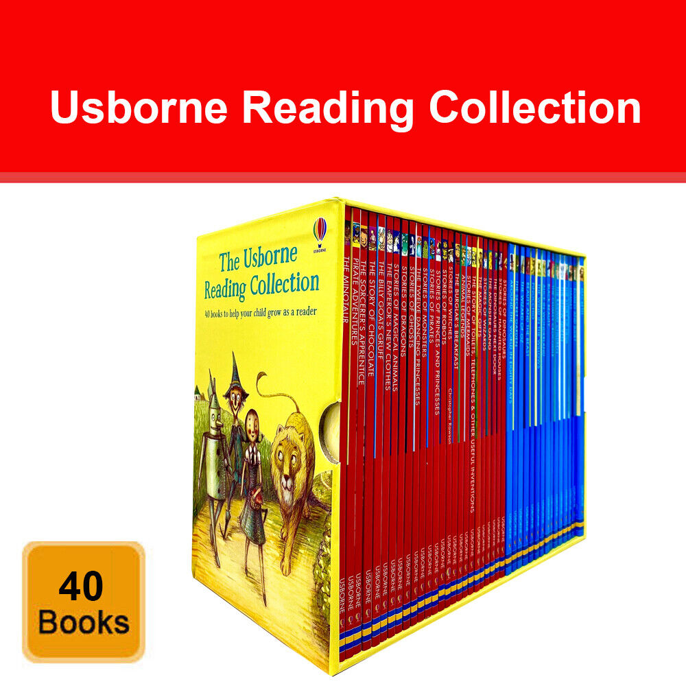 Usborne Young Reading Series Collection 40 Books Box Set Usborne Young Reading Series Collection 40 Books Box Set