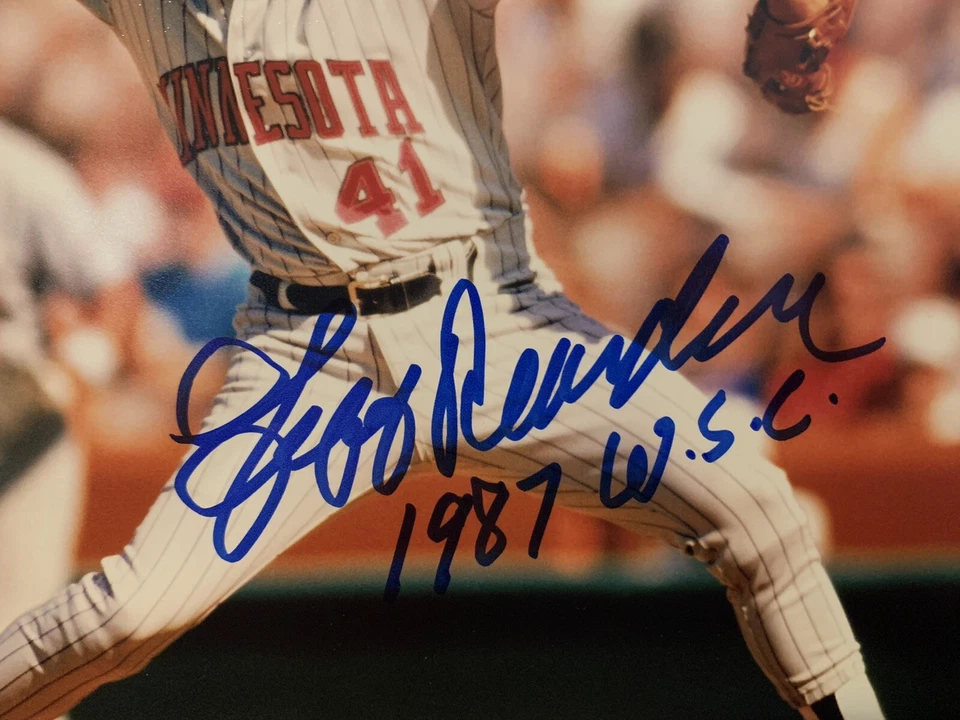 Foto autografiada de béisbol de Jeff Reardon de 8 x 10 con inscripción Foto 2 de 2