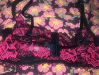 Coquette Lace Demi Underwire Bra Size L — photo 5