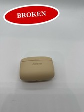  BROKEN Jabra Elite 65t True Wireless Bluetooth Earbuds Charging Case Gold