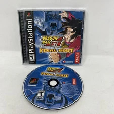 Dragon Ball GT Final Bout PS1 CIB with Manual Refurbished  TESTED- NEW CASE
