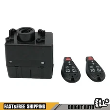 For Dodge Chrysler Jeep Wireless Ignition Node Module with Two keys 68210156AB