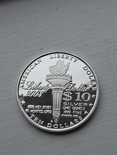 2003 NORFED Liberty 1 oz Silver Round Prooflike Flash Rare Private Currency 🇺🇸